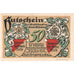 Billet, Allemagne, Hann. Münden, 50 Pfennig, paysage, 1921, 1921-07-01, SPL