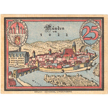 Banknote, Germany, Hann. Münden, 25 Pfennig, village, O.D, UNC(65-70)
