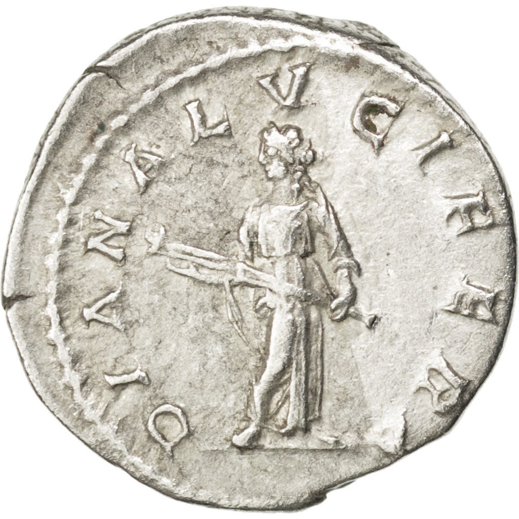 Coin, Julia Domna, Denarius, Roma, AU(50-53), Silver, RIC:373a