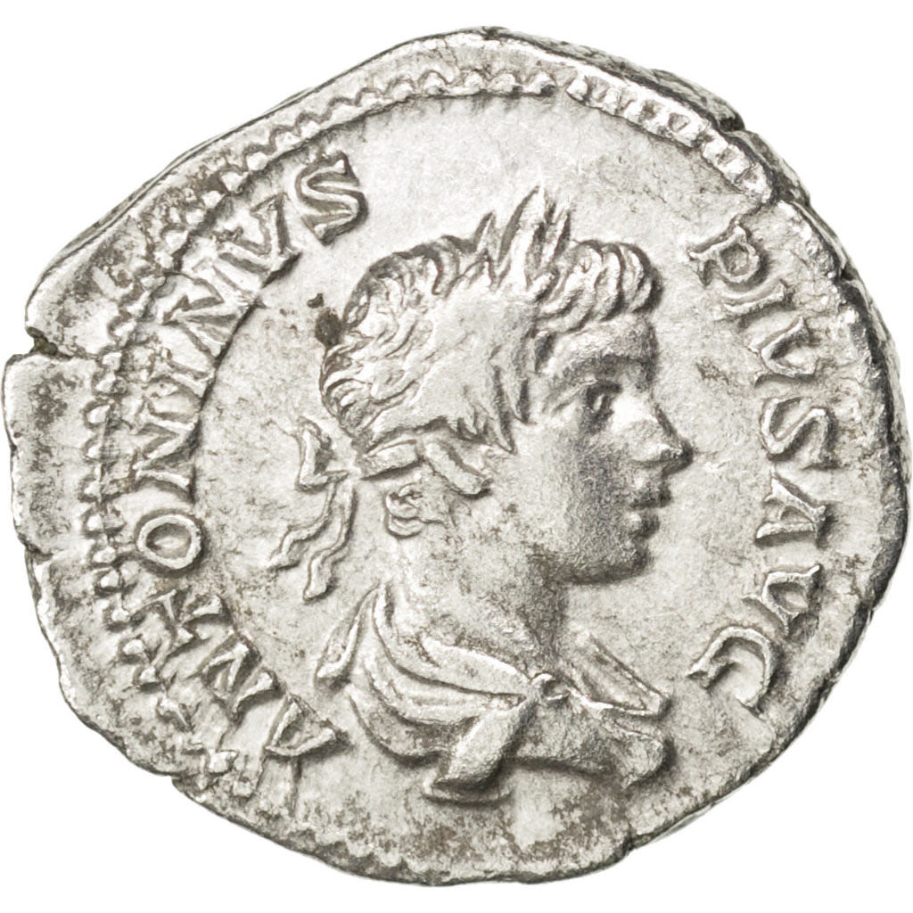 Coin, Caracalla, Denarius, Rome, EF(40-45), Silver, RIC:144b
