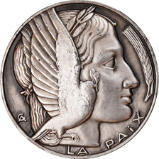 France, Médaille, Marianne, La Paix, Pax, 1960, SUP, Argent