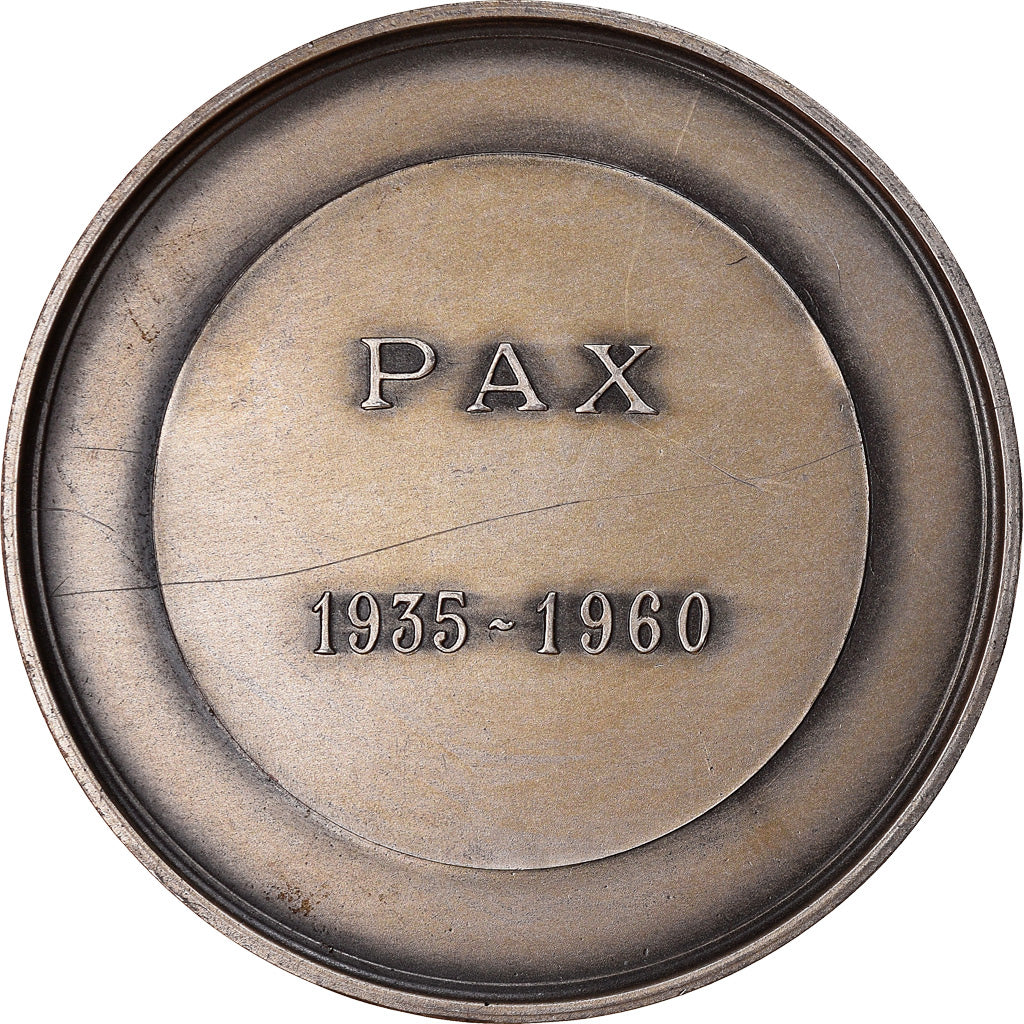 France, Médaille, Marianne, La Paix, Pax, 1960, SUP, Argent