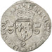 Coin, France, Douzain, 1552, Rennes, EF(40-45), Billon, Sombart:4380