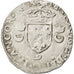 Francia, Douzain, 1550, Rennes, Vellón, MBC, Sombart:4380