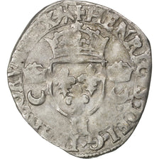 Francia, Douzain, 1549, La Rochelle, MB+, Biglione, Sombart:4380