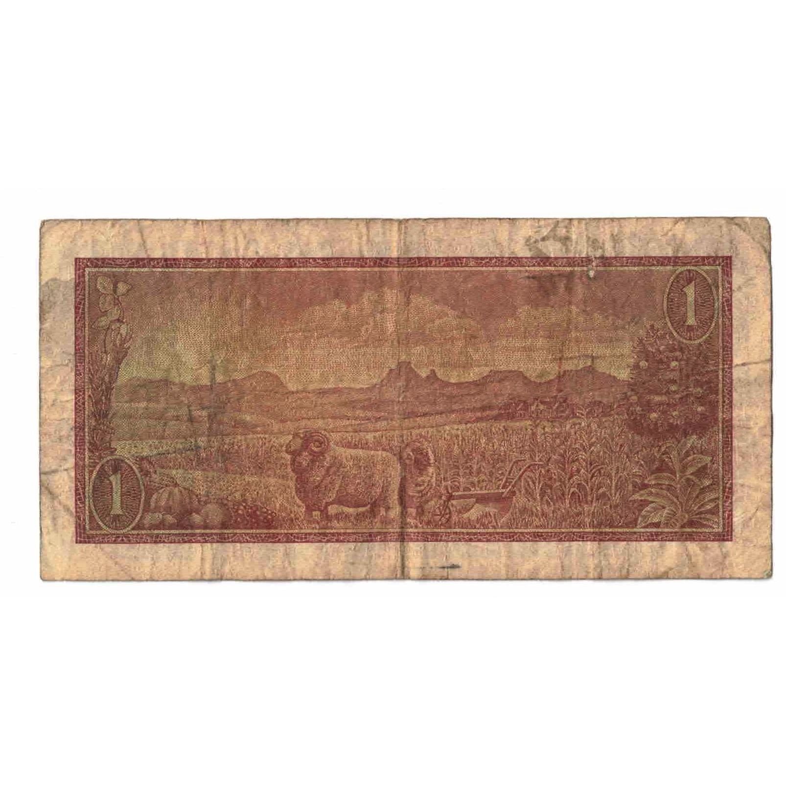 Banknote, South Africa, 1 Rand, 1967, KM:109b, VG(8-10)