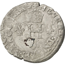 Francia, Half Groat, 1551, Paris, MB+, Biglione, Sombart:4458