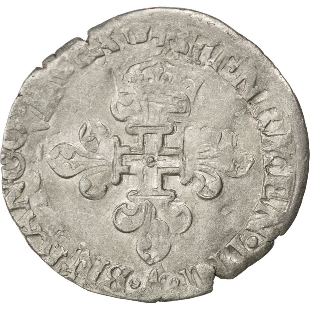 Francia, Half Groat, 1551, Paris, MB+, Biglione, Sombart:4458