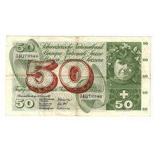Billet, Suisse, 50 Franken, 1971, 1971-02-10, KM:48k, TB