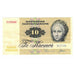 Banknote, Denmark, 10 Kroner, 1976, Undated (1976), KM:48d, AU(55-58)