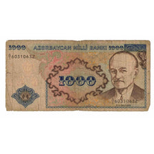 Banknote, Azerbaijan, 1000 Manat, Undated (1993), KM:20a, VG(8-10)