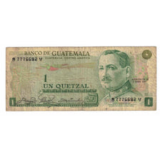 Banknote, Guatemala, 1 Quetzal, 1981, 1981-01-07, KM:59c, VF(20-25)