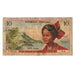 Banknote, French Antilles, 10 Francs, Undated (1964), KM:8a, VF(20-25)
