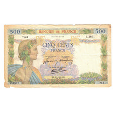 Frankrijk, 500 Francs, La Paix, 1941, C.2801, TB, Fayette:32.16, KM:95a
