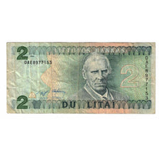 Biljet, Lithouwen, 2 Litai, 1993, KM:54a, TTB