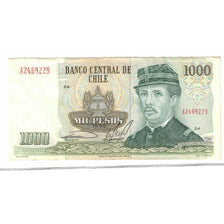 Banknote, Chile, 1000 Pesos, 1985, KM:154c, AU(55-58)