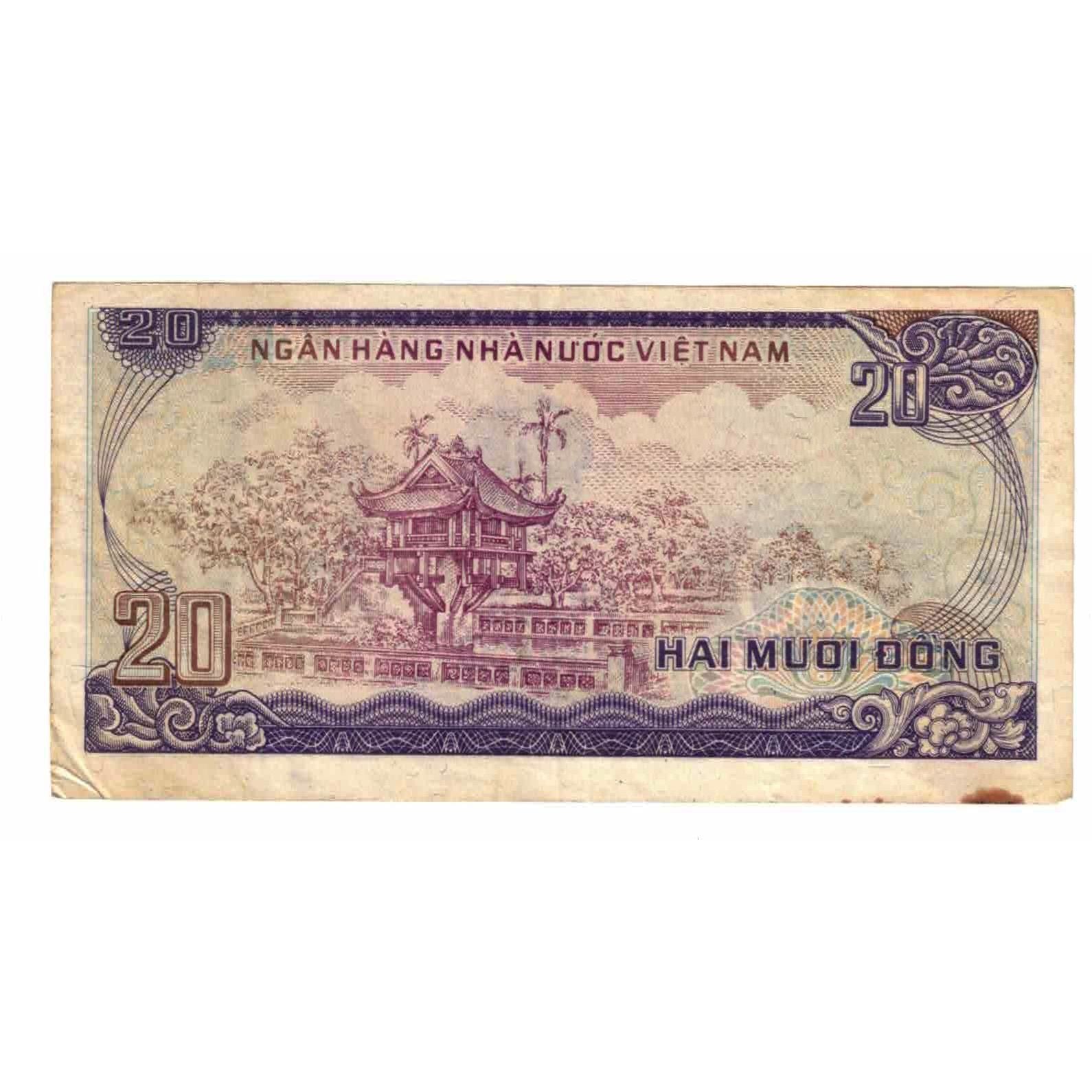 Banknote, Vietnam, 20 D<ox>ng, Undated (1985), KM:94a, EF(40-45)