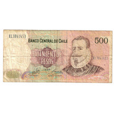 Banconote, Cile, 500 Pesos, 1995, KM:153a, MB