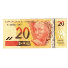Banknote, Brazil, 20 Reais, Undated (2002), KM:250a, AU(55-58)