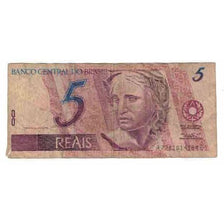 Banknote, Brazil, 5 Reais, Undated (1999), KM:244Ad, VG(8-10)