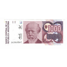 Banknote, Argentina, 1000 Australes, Undated (1990), KM:329d, UNC(63)