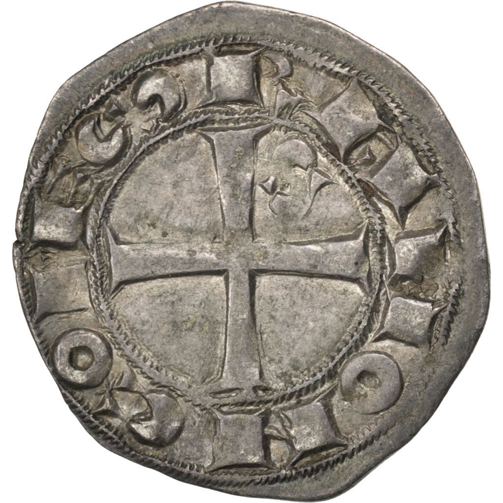 FRANCE, Denarius, Toulouse, AU(55-58), Silver, 1.22