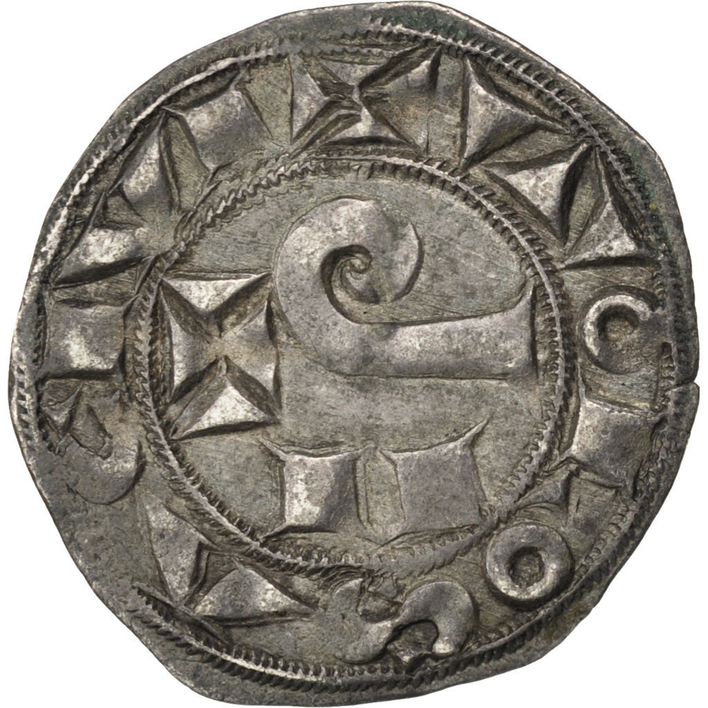 FRANCE, Denarius, Toulouse, AU(55-58), Silver, 1.22