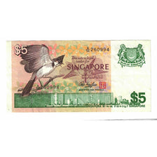 Banconote, Singapore, 5 Dollars, Undated (1976), KM:10, BB