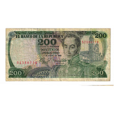 Banknote, Colombia, 200 Pesos Oro, 1982, 1982-01-01, KM:427, EF(40-45)