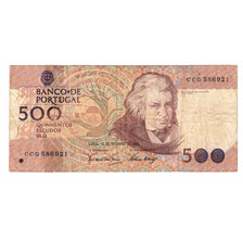 Banknote, Portugal, 500 Escudos, 1982-02-13, KM:180d, VG(8-10)