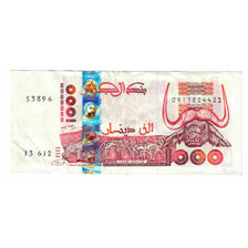 Banknote, Algeria, 1000 Dinars, 1998, 1998-06-10, KM:142b, AU(55-58)