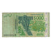 Banknote, West African States, 5000 Francs, 2003, KM:717Ka, VF(20-25)