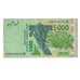 Banknote, West African States, 5000 Francs, 2003, KM:717Ka, EF(40-45)