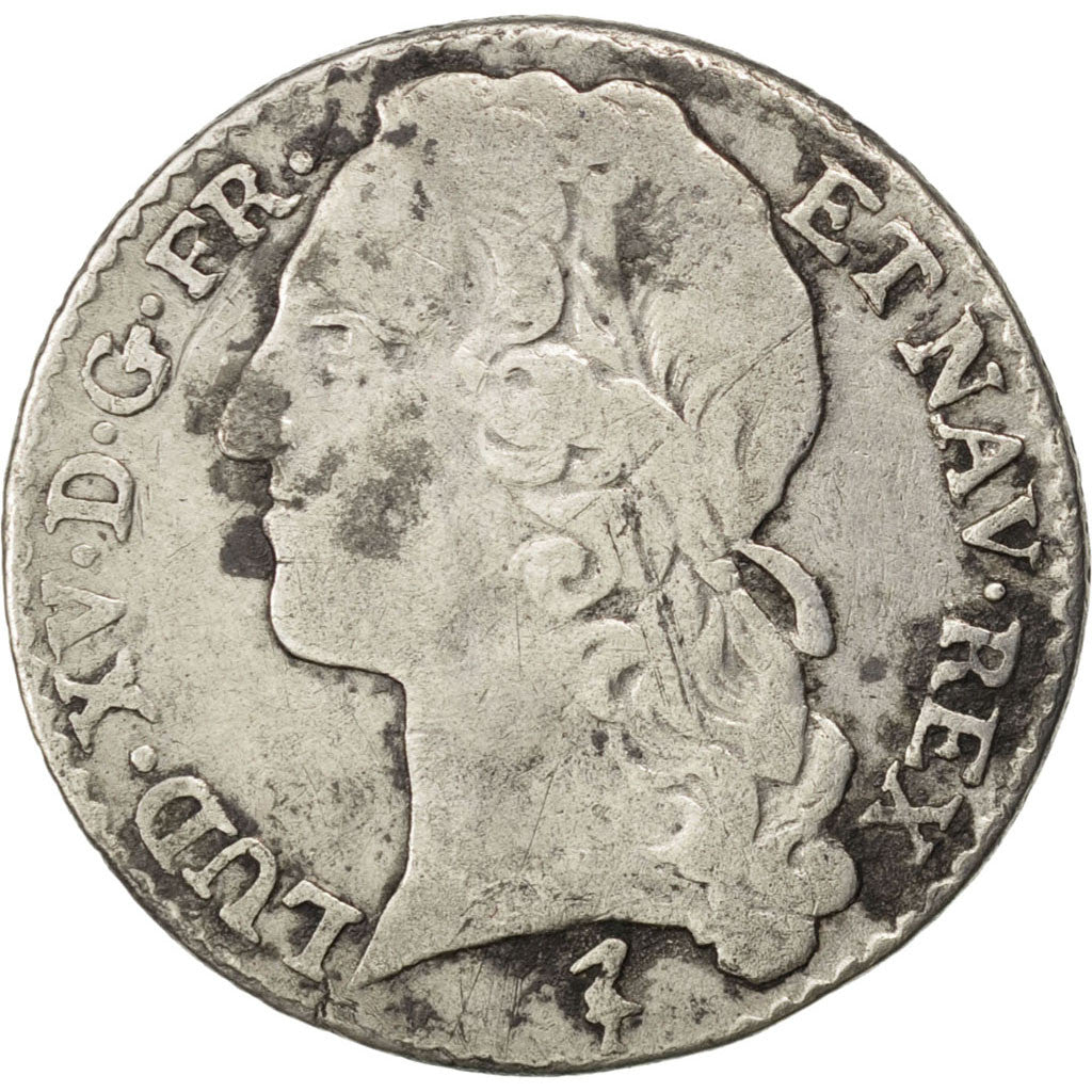 Coin, France, Louis XV, 1/10 Écu au bandeau, 12 Sols, 1/10 ECU, 1749, Lille