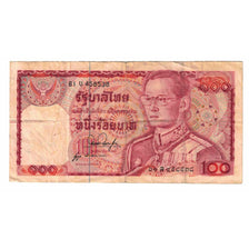 Banknote, Thailand, 100 Baht, Undated (1978), KM:89, VF(20-25)