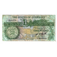 Geldschein, Guernsey, 1 Pound, KM:48a, S
