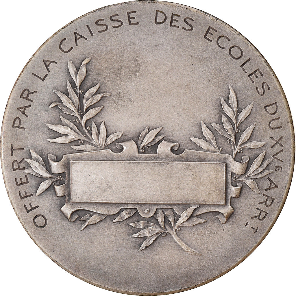 Frankrijk, Medaille, Offert par la Caisse des Ecoles du XVème Arrondissement