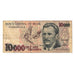 Banknote, Brazil, 10,000 Cruzeiros, Undated (1992), KM:233b, VF(20-25)