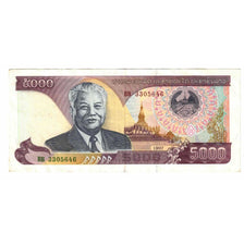 Banknote, Lao, 5000 Kip, 1997, 1997, KM:34a, AU(55-58)