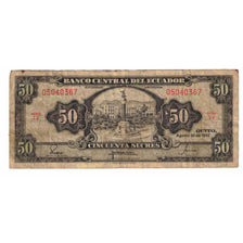 Billete, 50 Sucres, 1982, Ecuador, 1982-08-20, KM:116e, BC