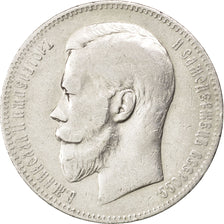 Russie, Nicolas II, Rouble, 1898, Saint-Pétersbourg, KM 59.3