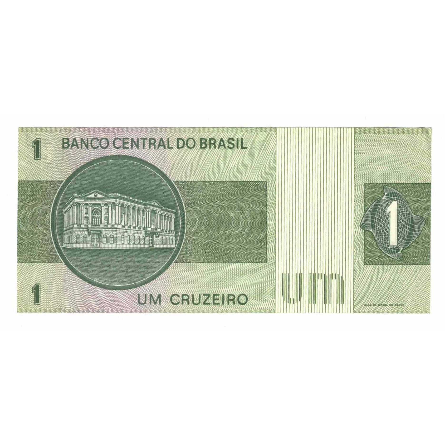Banknote, Brazil, 1 Cruzeiro, Undated (1980), KM:191Ac, UNC(63)