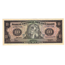 Geldschein, Ecuador, 10 Sucres, 1982, 1982-09-30, KM:114b, UNZ-