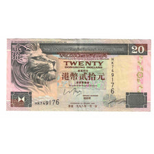 Banknote, Hong Kong, 20 Dollars, 1998, KM:201d, AU(55-58)