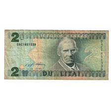 Geldschein, Lithuania, 2 Litai, 1993, KM:54a, S