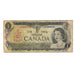 Banknote, Canada, 1 Dollar, 1973, Undated (1973), KM:85b, VG(8-10)