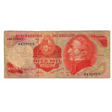 Billete, 10,000 Pesos, Uruguay, KM:53a, BC
