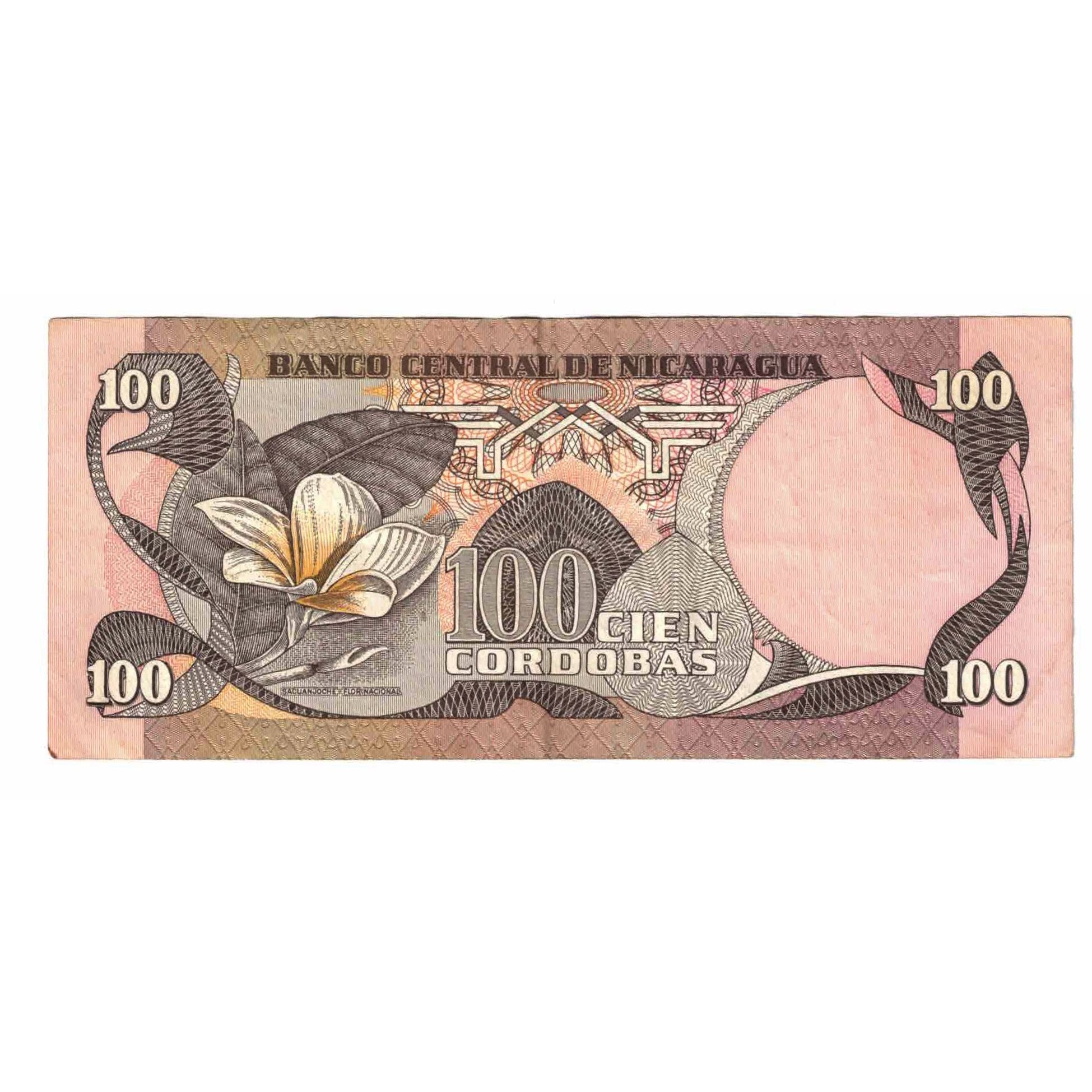 Banconote, Nicaragua, 100 Cordobas, 1979, KM:137, SPL-