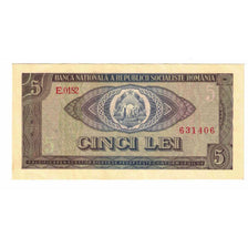 Billete, 5 Lei, 1966, Rumanía, KM:93a, UNC