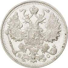 Coin, Russia, Nicholas II, 15 Kopeks, 1915, Saint-Petersburg, MS(63), Silver